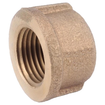 Anderson Metals Anderson Metals 1/2 in. FPT in. Red Brass Cap 738108-08AH